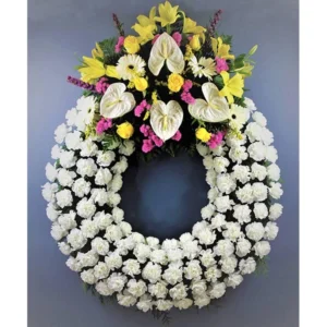 Corona funeraria nº3 en Pamplona