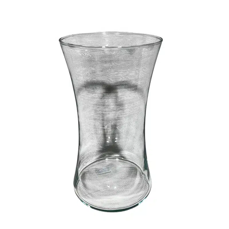 Jarrón de cristal 25x13 cm